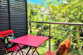 Joli studio fonctionnel avec balcon vue nature